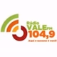 Rádio Vale FM 104,9 logo
