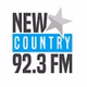 New Country 92.3 - CFRK-FM logo
