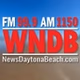 93.5FM 1150AM WNDB - WNDB logo