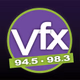 Logo de Vfx 94.5-98.3 - K288BU