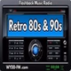Retro 80s & 90s Flashback Music Radio -The Pulse FM logo