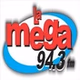 La Mega 94.3 FM - XHVO logo