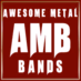 Logo de Awesome Metal Bands (AMB Radio)