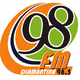 Logo de Rádio 98 FM Diamantina