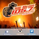 105.7 The Bear - KBRE logo