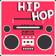 Logo de 100FM רדיוס - Hiphop