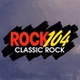 Rock 104 Classic Rock - WXRR logo