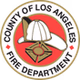 Los Angeles County Fire - Blue 8 logo