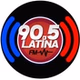 Latina 90.5 FM logo
