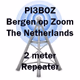 Logo de PI3BOZ 145.625 MHz Bergen op Zoom Repeater