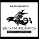 Logo de 98.5 FM Atlantica