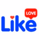Logo de Like Radio - Like LOVE