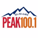 Logo de Peak 100.1 - KVNA-FM