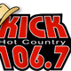 Logo de Kick 106.7 - KIKD