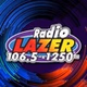 Radio Lazer 106.5 FM 1250 AM - KZER logo