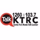 KTRC 1260 / 103.7 Talk Radio - K279CX logo