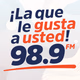 Logo de La que le Gusta a Usted 98.9 FM - XHDU
