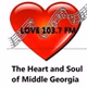 Love 103.7 - WVKX logo