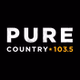 Pure Country 103.5 - CKHJ logo