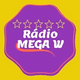 Logo de Rádio MEGA W