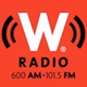 W Radio 101.5 FM y 600 AM - XEBB logo
