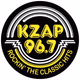 Logo de KZAP 96.7 - KZAP