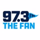 97.3 The Fan - KWFN logo