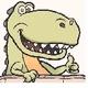 Logo de Hard Rock Dinosaur-The ZED