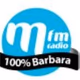 Logo de M Radio - 100% Barbara