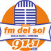 91.1 FM Del Sol logo