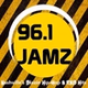 96.1 Jamz Nashville's Blazin Hip-Hop logo