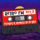 Retro 101.3 - XEMAB logo