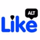 Like Radio - Like ALT logo