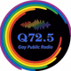 Logo de Q72.5 Gay Public Radio