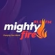 Mighty Fire 91.5FM logo