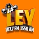 La Ley 107.7fm 1550am - W299CI logo