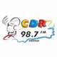 CDR 98.7 FM logo