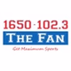 1650 - 102.3 The Fan - KCNZ logo