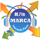 96.7fm Marca logo