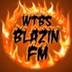 WTBS Blazin FM logo