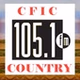 Country 105.1 FM - CFIC-FM logo