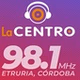 La Centro 98.1 MHz logo