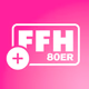 Logo de Hit Radio FFH - FFH+ 80er