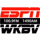 Logo de ESPN Radio - WKBV