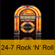 Logo de 24/7 Niche Radio - 24-7 Rock 'N' Roll