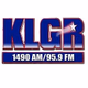 Logo de KLGR 1490 AM/95.9 FM - KLGR