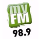 98.9 myFM - CHCD-FM logo