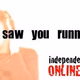 Logo de I saw you running Radio