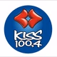 Kiss FM 100.4 logo