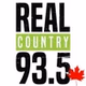Real Country 93.5 - CKVH-FM logo